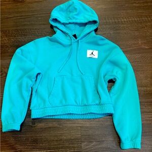Air Jordan cropped hoodie